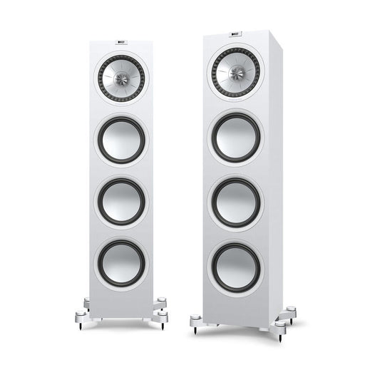 KEF Q950 | Floorstanding Speakers - 2.5-Way - Hi-Fi - Satin White - Pair-Sonxplus St-Georges