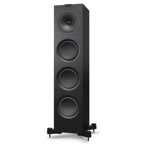 KEF Q750 | Floorstanding Speakers - 2.5-Way - Hi-Fi - Satin Black - Pair-Sonxplus St-Georges