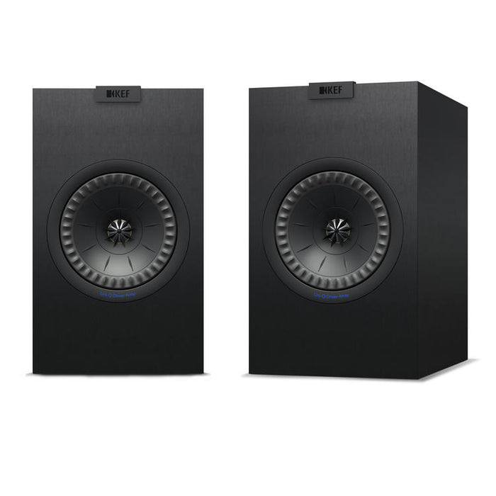 KEF Q150 | Bookshelf Speakers - 2-Way - Hi-Fi - Satin Black - Pair-Sonxplus St-Georges