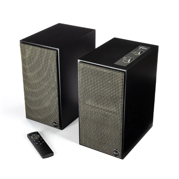 Klipsch The Fives | Amplified Speakers - Heritage 5.25" Bidirectional - Bluetooth - Black - Pair-Sonxplus St-Georges