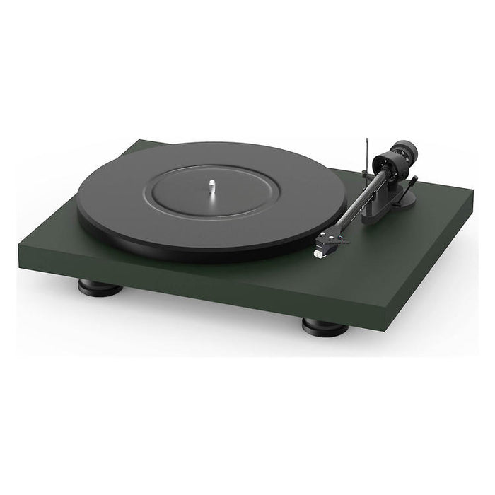 Pro-Ject Debut carbon EVO | Turntable - With Ortofon 2M Red Cell - Satin Green-Sonxplus St-Georges