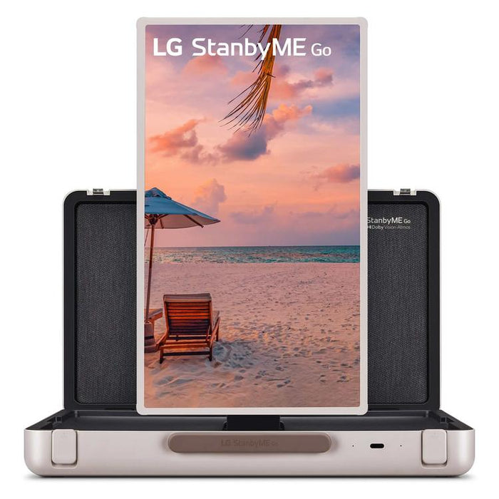 LG 27LX5QKNA | StanbyME GO 27" - Design case - Touch screen-Sonxplus St-Georges