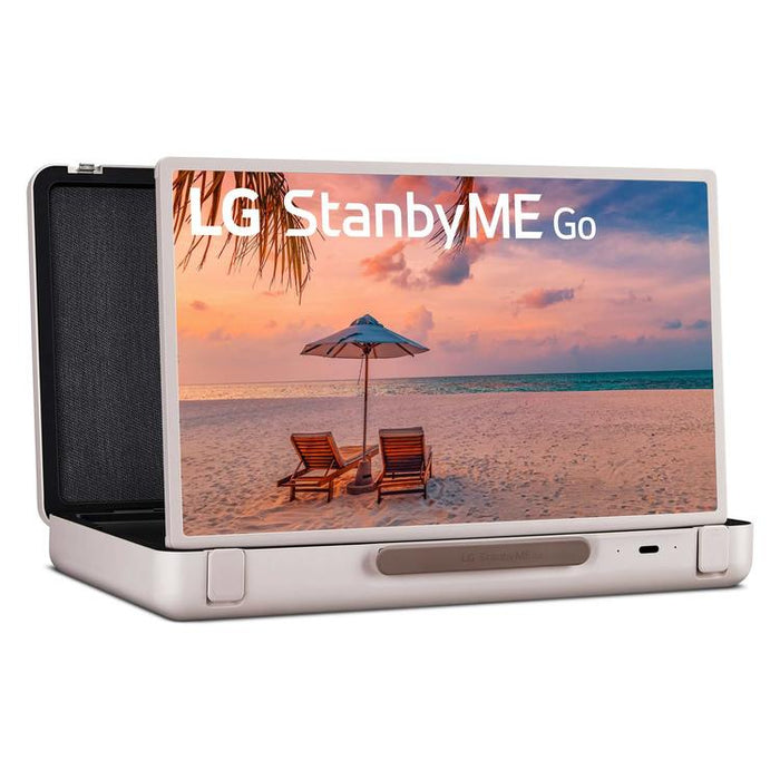 LG 27LX5QKNA | StanbyME GO 27" - Design case - Touch screen-Sonxplus St-Georges