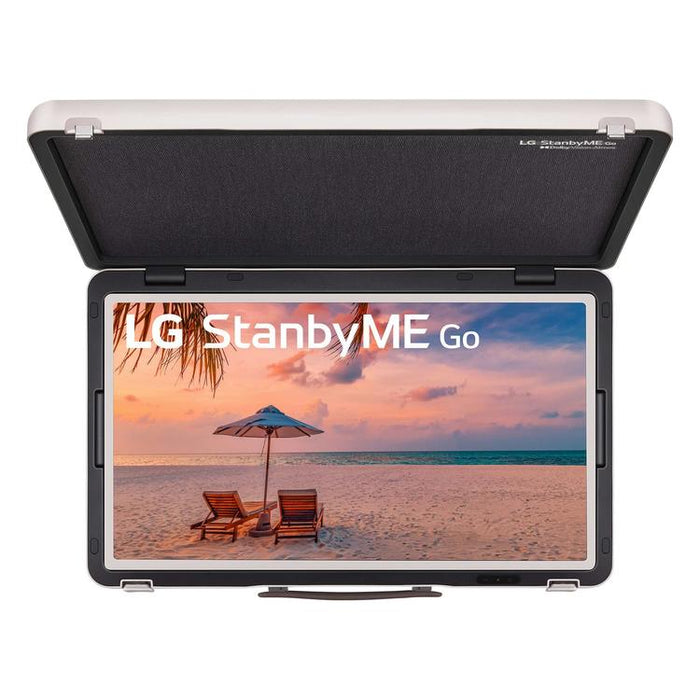 LG 27LX5QKNA | StanbyME GO 27" - Design case - Touch screen-Sonxplus St-Georges