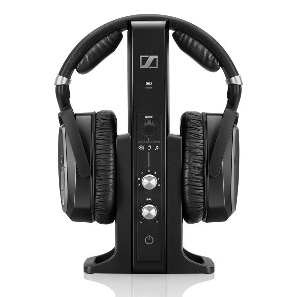 Sennheiser RS195 | Around-ear wireless TV headphones - Black-Sonxplus St-Georges