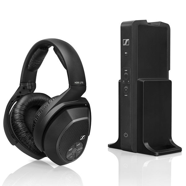 Sennheiser RS 175 | Circumaural wireless TV headphones - Stereo - Black-Sonxplus St-Georges