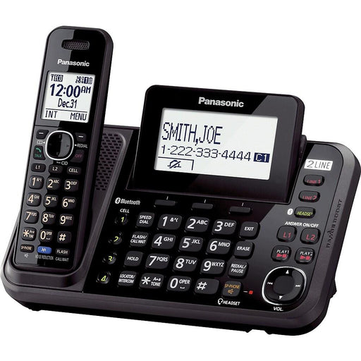 Panasonic KX-TG9541B | Cordless phone - 1 handset - Answering machine - Black-Sonxplus St-Georges