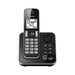 Panasonic KX-TGD390B | Cordless phone - 1 handset - Answering machine - Black-Sonxplus St-Georges