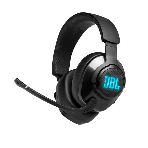 JBL Quantum 400 | Wired circumaural gaming headphones - Retractable microphone - USB - Black-Sonxplus St-Georges