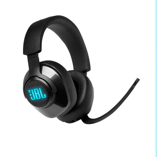 JBL Quantum 400 | Wired circumaural gaming headphones - Retractable microphone - USB - Black-Sonxplus St-Georges