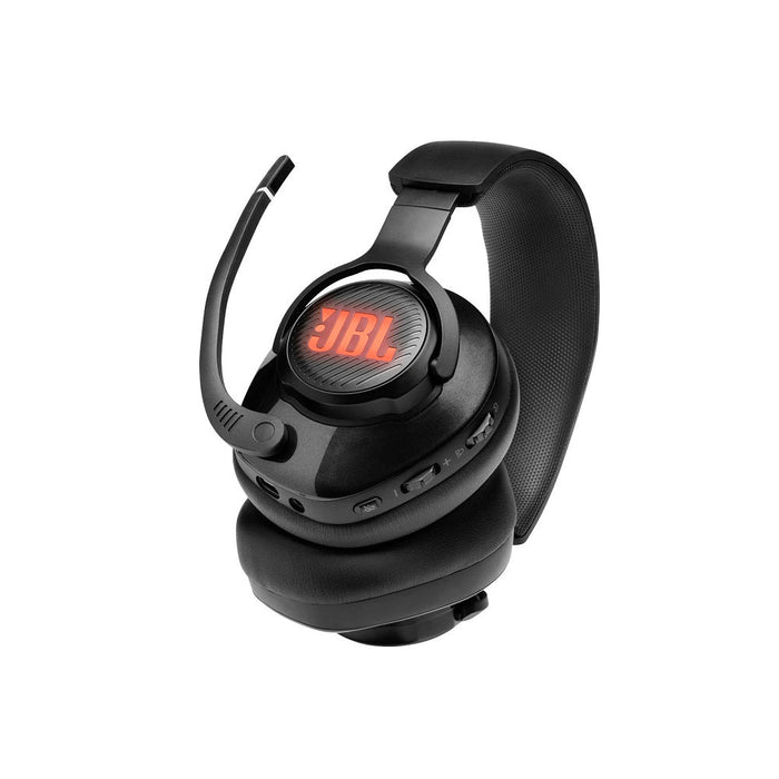 JBL Quantum 400 | Wired circumaural gaming headphones - Retractable microphone - USB - Black-Sonxplus St-Georges