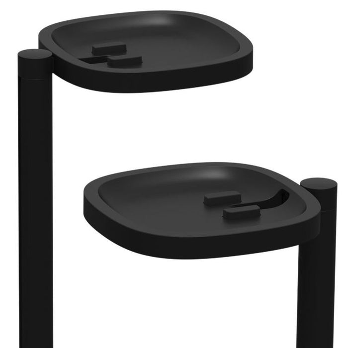 Sonos SS1FSWW1BLK | Stand for Sonos One and One SL Speakers - Black - Pair-Sonxplus St-Georges