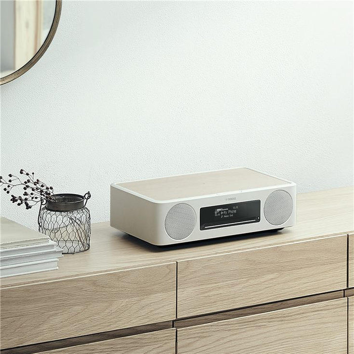 Yamaha TSX-B237 | Clock Radio - 30 W RMS - White-Sonxplus St-Georges