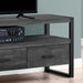 Monarch Specialties I 2823 | TV stand - 60" - 3 Drawers - Imitation Wood - Black-Sonxplus St-Georges