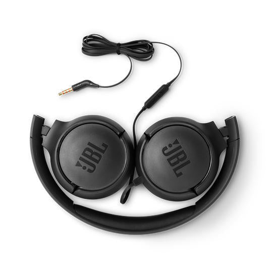 JBL Tune 500 | Wired on-ear headphones - Black-Sonxplus St-Georges