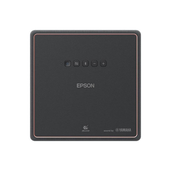 Epson EpiqVision Mini EF12 | Portable Laser Projector - Wi-fi - 3LCD - 150-inch screen - 16:9 - 4K - HDR FHD - Audiophile sound - Android TV - Black-Sonxplus St-Georges