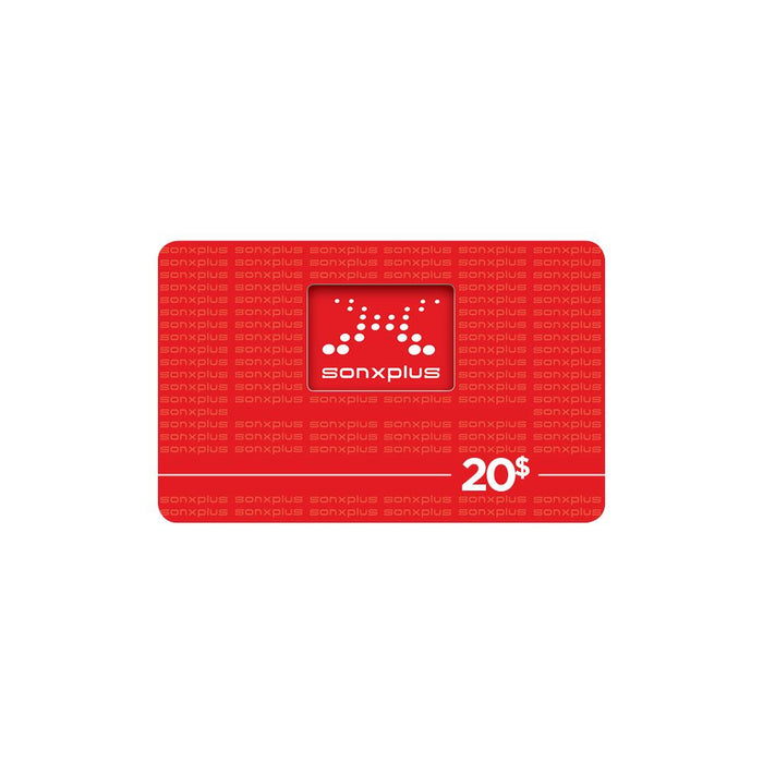 20 gift card-Sonxplus St-Georges